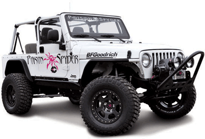Jeep TJ LJ Off Road Equipment | Poison Spyder Customs
